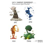 Mi Proyecto del curso: Fábrica de personajes ilustrados: Los 4 Duendes elementales.... Un projet de Conception de personnages de San Chris Ma - 25.11.2019