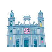 Edificios de Las Palmas de Gran Canaria Ein Projekt aus dem Bereich Traditionelle Illustration von Paula Hurtado Arenas - 01.01.2018