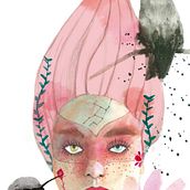 Meu projeto do curso: Retrato ilustrado em aquarela. Un progetto di Illustrazione tradizionale di Patrícia Fogaça - 25.11.2019