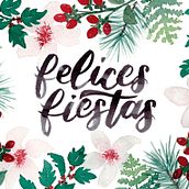 Mi Proyecto del curso: Tarjetas de Navidad . Projekt z dziedziny Tradycyjna ilustracja,  Sztuki piękne, Projektowanie graficzne,  Malarstwo,  Kaligrafia, Typografia, Retuszowanie fotografii i Malowanie akwarelą użytkownika bernieortega - 31.12.2019