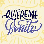 Quiéreme . Un progetto di Lettering e Lettering digitale di Fernanda MG - 14.03.2019