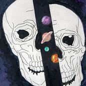 Skull 19. Digital Illustration project by Coral Garcia - 11.29.2019