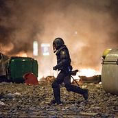 Protestas en Barcelona. Photograph project by David Jar - 10.15.2019