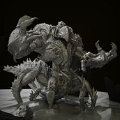 Mi Proyecto del curso: Escultura digital de criaturas fantásticas con ZBrush. Een project van 3D van Ferney David Martinez - 30.11.2019