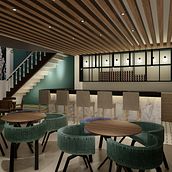 a Mi Proyecto del curso: Diseño de interiores para restaurantes. Architecture project by Mirza Duran - 12.01.2019