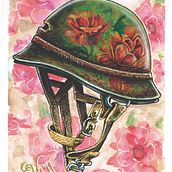 NO WAR. Een project van Traditionele illustratie y Aquarelschilderen van Verónica Fernández Millos - 02.12.2019