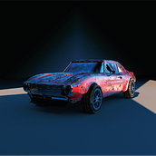 Mi Proyecto del curso: Introducción al modelado de vehículos en 3D. Un progetto di 3D di Raul Tamayo - 02.12.2019