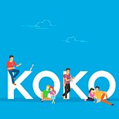 Web KOKO. Br, ing, Identit, Web Design, and Digital Marketing project by creatividad y diseño - 04.28.2016