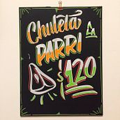 Pizarra con letras Casuales!.  project by Leonardo Solari - 12.02.2019