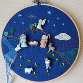 Mi Proyecto del curso: Técnicas básicas de bordado: puntadas, composiciones y gamas cromáticas. Embroider project by Núria Roch - 12.03.2019