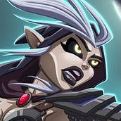 DARK ELF IN FOREST. Concept Art, Criatividade, Desenho, Desenho artístico, Design de jogos, Design de personagens, Ilustração tradicional, e Videogames projeto de Adrià Bernabeu Cañabate - 04.12.2019