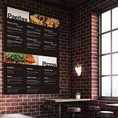 Cartas de restaurante. Creativit, Design, Digital Design, Graphic Design, T, and pograph project by Sergio Camaño Martín - 12.04.2019
