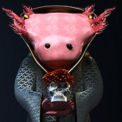 Ajolote Monje . 3D project by Junior Bonaguro - 12.04.2019