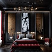 Paris-XIX. 3D, Interior Architecture, Interior Design & Interior Decoration project by Alberto Luque - 12.05.2019