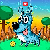 Playful Dog Ein Projekt aus dem Bereich Design von Figuren, Traditionelle Illustration und Digitale Illustration von mrm_lab - 06.12.2019