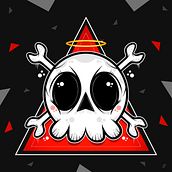 Skull Ein Projekt aus dem Bereich Design von Figuren, Traditionelle Illustration und Digitale Illustration von mrm_lab - 06.12.2019