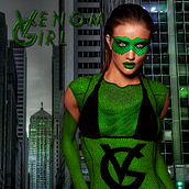 Foto montaje, Venom Girl. Graphic Design, and Digital Photograph project by Guillermo Bitar - 10.05.2015