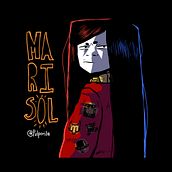 Marisol: La rebelde Ein Projekt aus dem Bereich Design von Figuren, Traditionelle Illustration und Digitale Illustration von R Pulporila - 06.12.2019