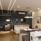 Diseño integral de una vivienda. Un progetto di Architettura d'interni e Interior design di Micaela Recosta - 07.12.2019
