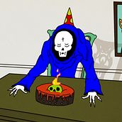 Unbirthday. Animation, 2D Animation, and Art Direction project by Sergio Carrasco - 12.07.2019