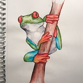 Watercolour paintings Ein Projekt aus dem Bereich Zeichnung, Bildende Künste, Traditionelle Illustration, Malerei, Realistische Zeichnung und Aquarellmalerei von Kiran Kaur - 08.12.2019