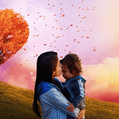 Mom and Son. Graphic Design project by Yuri Aparecido - 12.08.2019