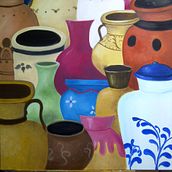 algunas de mis practicas con oleo. Painting project by ana urrea - 12.09.2019