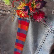 Mi Proyecto del curso: Bordado y personalización de accesorios . Street Art project by Mónica mariel Galeano Duron - 12.10.2019
