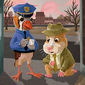 Un asesinato en Villa Ratón. Un proyecto de Ilustración tradicional, Ilustración digital e Ilustración infantil de Nicolás García Barrera - 11.12.2019