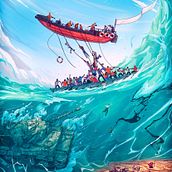 CINEXCUSA Festival de Cine Ein Projekt aus dem Bereich Kunstleitung, Bühnendekoration, Traditionelle Illustration und Digitale Illustration von Christian Benavides - 12.12.2019
