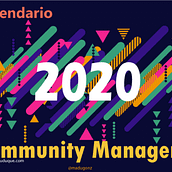 Calendario Community Manager. Digital Design project by Manuel Duque González - 12.12.2019