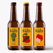 Cerveza La Boa. Un progetto di Graphic design, Illustrazione tradizionale, Lettering e Naming di Juan Arredondo - 12.12.2019