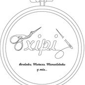 logotipo para Bordado Xipi. Een project van Logo-ontwerp van Ale Galván - 12.12.2019