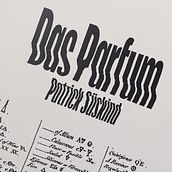 Patrick Süskind. Editorial Design project by Camilo Baquero - 12.12.2019