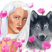 My project in Illustrated Portrait in Watercolour course. Traditional illustration, and Watercolor Painting project by Eva Elings - 12.12.2019