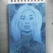 Mi Proyecto del curso: Retrato con lápiz, técnicas de color y Photoshop. Un progetto di Disegno, Disegno a matita e Disegno di ritratti di Angie Aristizabal - 13.12.2019