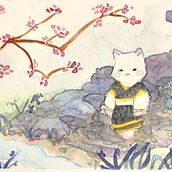 Proyecto del curso «Ilustración en acuarela con influencia japonesa». Un progetto di Illustrazione tradizionale di Concepcion Gonzalez - 13.12.2019