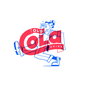 OLD COLA. Br, ing, Identit, Art Direction, and Traditional illustration project by Charless Ovallè - 12.14.2019