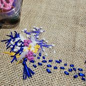 Mi Proyecto del curso: Bordado y personalización de accesorios . Embroider project by lortegam1 - 12.14.2019