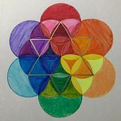 Color of Life. Artistic Drawing project by Sarah Fightmaster - 12.14.2019