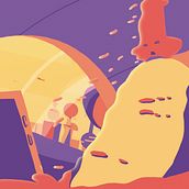 Rappi. Un proyecto de Animación 2D, Ilustración tradicional y Motion Graphics de Carlos Sandoval - 15.01.2019