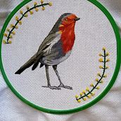 Mi Proyecto del curso: Pintar con hilo: técnicas de ilustración textil. Embroider project by creyes21 - 12.15.2019