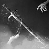 Excalibur. Traditional illustration, and Animation project by Clara Santo Domingo - 12.16.2019