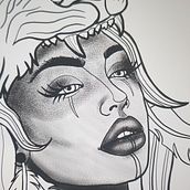 Mi Proyecto del curso: Diseño e ilustración digital de tatuajes con Procreate. Tattoo Design project by Mitzy Negron - 12.17.2019