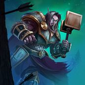 Fan Art Hearthstone. Ilustração tradicional e Ilustração digital projeto de Victor García Cenescail - 17.12.2019