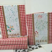 carpetas para menú. Arts, and Crafts project by Romina Schiker - 02.14.2020