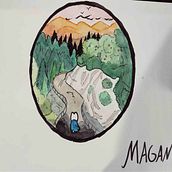 Meu projeto do curso: Ilustração em aquarela com influência japonesa. Children's Illustration project by Lucas Augustus - 12.21.2019