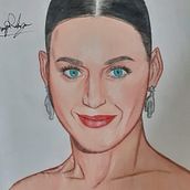 Meu projeto do curso: Retrato realista com lápis de cor. Realistic Drawing project by Luiza Rodrigues - 12.19.2019