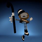 Mi Proyecto del curso: Diseño de personajes y Animación 3D. Projekt z dziedziny 3D, Animacje 3D, Animacja postaci,  Projektowanie 3D i Projektowanie postaci 3D użytkownika Iván Álvarez - 24.12.2019