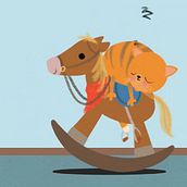 Mi Proyecto del curso: Hora de la siesta!. 2D Animation project by Isabel Rey - 12.24.2019
